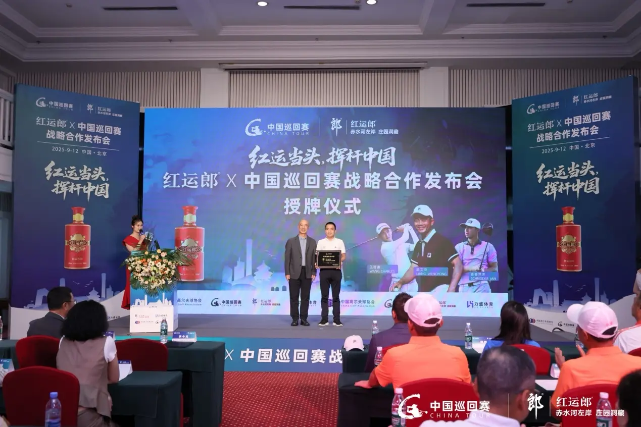 郎酒股份正, 为球员, 球巡回赛达